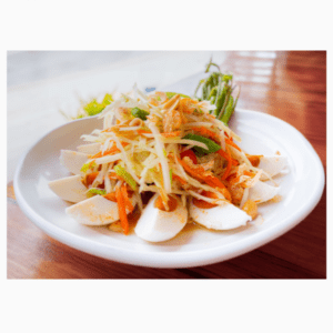 ส้มตำไข่เค็ม